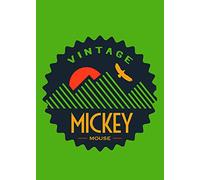 Komar Poster d'Art, 50cm x 70cm, Mickey Mouse Ancien