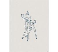 KOMAR Poster d'Art Disney Bambi - 40 x 50 cm Multicolors G