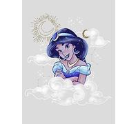 KOMAR Poster Disney Aladdin - Jasmine portrait dans les nuages 30 cm x 40 cm Multicolors G