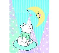 Komar Poster d'Art Mural, 30cm x 40cm, Winnie Pooh Moon