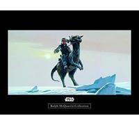 Komar Poster d'art Mural, 40cm x 30cm, Star Wars Classique RMQ Hoth Tauntaun