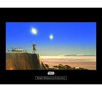Komar Poster d'art Mural, 40cm x 30cm, Star Wars Classique RMQ Mos Eisley Edge