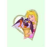 KOMAR Poster Disney La belle au bois dormant - Portrait d'Aurore 40 cm x 50 cm Multicolors G