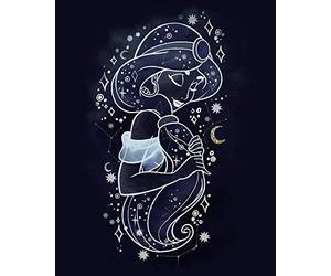 Komar Poster d'art Mural, 40cm x 50cm, Étoiles Jasmin