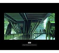 Komar Poster d'Art Mural, 50cm x 40cm, Star Wars Classique RMQ Endor Dock