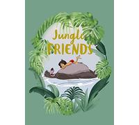 Komar Poster d'Art Mural, 50cm x 70cm, Amis du Livre de La Jungle