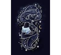 Komar Poster d'art Mural, 50cm x 70cm, Étoiles Jasmin