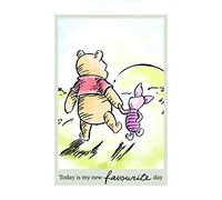 Komar Poster d'art Mural, 50cm x 70cm, Winnie Pooh Aujourd'hui