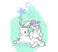Komar Poster d'art Mural, 50cm x 70cm, Winnie Pooh Beary Sleepy