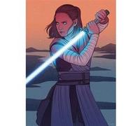 KOMAR Poster d'Art - Star Wars - Rey Skywalker - 50 x 40 cm Multicolors G