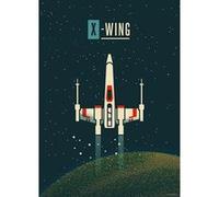 KOMAR Poster d'Art - X Wings - 50 x 70 cm Multicolors G