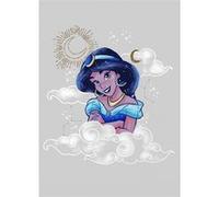 KOMAR Poster Disney Aladdin - Jasmine portrait dans les nuages 40 cm x 50 cm Multicolors G