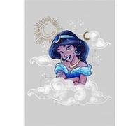 KOMAR Poster Disney Aladdin - Jasmine portrait dans les nuages 50 cm x 70 cm Multicolors G