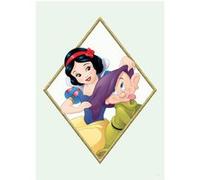 KOMAR Poster Disney Blanche neige - Portrait de Blanche-Neige 30 cm x 40 cm Multicolors G