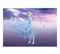 KOMAR Poster Disney La Reine des Neiges 2 - Elsa l'appel du nord 40 cm x 30 cm Multicolors G