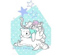 KOMAR Poster Disney Winnie l'ourson - Winnie fait la sieste avec ses amis 30 cm x 40 cm Multicolors G