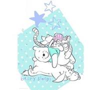 KOMAR Poster Disney Winnie l'ourson - Winnie fait la sieste avec ses amis 40 cm x 50 cm Multicolors G