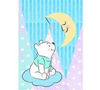 KOMAR Poster Disney Winnie l'ourson - Winnie regarde la lune 50 cm x 70 cm Multicolors G