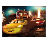 Komar - Poster Géant Intissé Cars Piste Cendrée - 350 X 250 Cm
