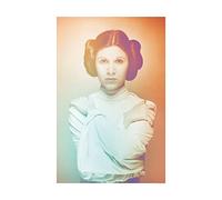 Komar Star Wars Classic Icons Color Leia - Taille : 50 x 70 cm Tableau mural (sans cadre)