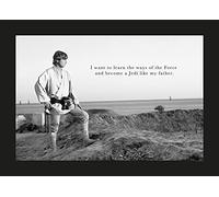 Komar Star Wars Classic Luke Quote - Taille : 70 x 50 cm Tableau mural, poster (sans cadre)