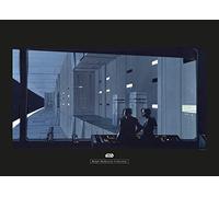 Komar Star Wars Classic RMQ Death Star Control - Taille: 70 x 50 cm Wall Picture Print (Sans cadre)