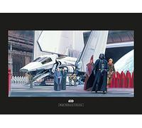 Komar Star Wars Classic RMQ Death Star Shuttle Dock - Taille : 70 x 50 cm Tableau mural (sans cadre)