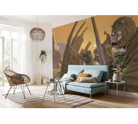 Komar Star Wars Papier peint photo non-tissé Jaune Marron 500 x 250 cm Largeur 50 cm