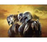 Komar Star Wars The Mandalorian Line Up Tableau mural pour chambre d'enfant 50 x 70 cm