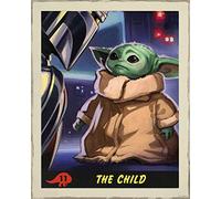 Komar Star Wars WB-SW-014 Mandalorian The Child Trading Card Décoration Poster Impression d'art 30 x 40 cm 30 x 40 cm