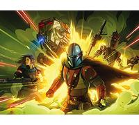 Komar Star Wars WB-SW-015-40x30 Tableau mural Motif feu de mandalorien 40 x 30 cm