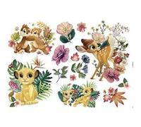 Komar 14730h Disney Deco Von Be in Nature-Größe Kinderzimmer, Wandtattoo, Dekoration, Sticker, Simba, König der Löwen Mural pour Chambre d'enfant Roi Lion, coloré, 100 x 70 cm (Breite x Höhe)