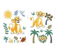 KOMAR Sticker mural Lion King Faraway Oasis - 50x70 cm Multicolors G
