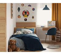 Komar Sticker mural Star Wars Bounty Hunters - Dimensions : 50 x 70 cm - Pour chambre d'enfant