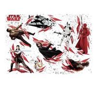 Komar Sticker Mural, 100cm x 70cm, Star Wars The Last Jedi