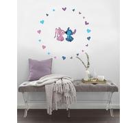 Komar Stitch and Angel Cutie Sticker mural pour chambre d'enfant Motif Disney 50 x 70 cm, Coloré