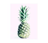 Komar Tableau Mural | Ananas | Poster Image Décoration Salon Chambre Art Print | sans Cadre | P076-40x50 | Dimensions : 40 x 50 cm (Largeur x Hauteur)
