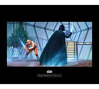 Komar Tableau Mural Star Wars RMQ Vader Luke Carbonit pour Chambre d'enfant, décoration Artistique sans Cadre, Disponible en 3 Tailles, Multicolore, WB162-50 x 40 cm