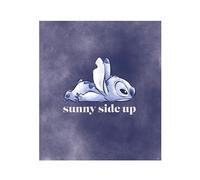 Komar Tableau mural Stitch Sunny Side Up - Dimensions : 50 x 70 cm - Disney - Impression d'art - Poster pour chambre d'enfant