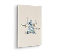 Komar Toile imprimée sur cadre de Disney Lilo and Stitch Hold On Tight - Taille: 30 x 40 cm