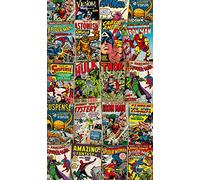 Komar vd-006 "Marvel Retro pour panneau non tissé - Papier peint multicolore