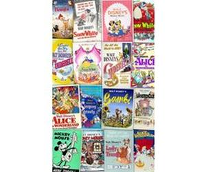 Komar VD Panneau de 040 non-tissé Disney Movie Posters Retro Girls 1 Gare, avec colle, multicolore, 120 x 200 cm Multicolore G