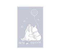 Komar Winnie l'ourson Bye Bye Balloon - Taille : 50 x 70 cm Décoration murale (sans cadre) - Disney