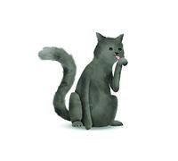 Komar WTD P111K-40 x 50 cm Décoration Murale Motif Chat Mignon sans Cadre 40 x 50 cm