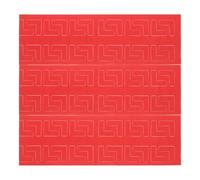 KOMBIUDA 100 Pièces Marqueurs de Bureau de L, Pvc Rouge, Repositionnables | Bureau et Atelier, Angle Droit Pratique, Adhésif à Décoller, Usage Réutilisable, Repérage Précis