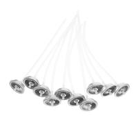 KOMBIUDA 10pièces Détachées pour Pulvérisateur Plastique Buse de Rechange Facile à Installer Soupape pour Aérosol Adaptateur Tuyau pour Spray Bidon Usage Domestique et Industriel
