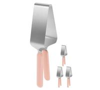 KOMBIUDA 4 Pièces Séparateur de Gâteau en Acier Inoxydable et Pp, Argenté | Outil Léger et Facile à Utiliser, Design Convivial, pour Mariages et Petit Déjeuner, Usage Bakers