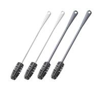 KOMBIUDA 8pièces Brosse De Nettoyage Pour Tasses Silicone Avec Manche Nettoyage Des Bouteilles Biberons Et Ustensiles De Cuisine Assortiment De Couleurs