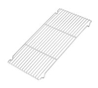 KOMBIUDA Acier Inoxydable Grillage Pratique pour Argenté, Léger et Barbecue | Maille Simple, Finition Soignée, Usage Extérieur, pour Grillades, Brochettes et Cuisson sur Braise