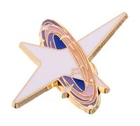 KOMBIUDA Broche Étoile Minimaliste Petite Taille en Métal Solide, Épingle à Pull et Foulard, Accessoire Élégant pour Robe et Châle, pour Fêtes, Voyages et Tenue Quotidienne
